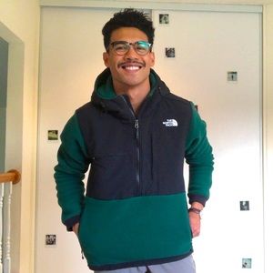 North Face | Half-Zip Denali, Legacy Green